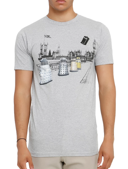 dr who and the daleks shirt